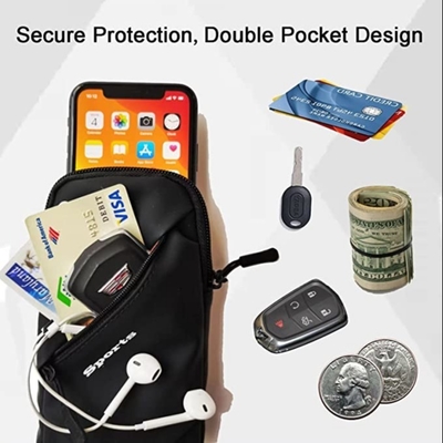 کیف‌پول کوچک کیف‌شانه‌ای کوچک با بدنه کوچک تلفن همراه با شکاف‌های کارت اعتباری
